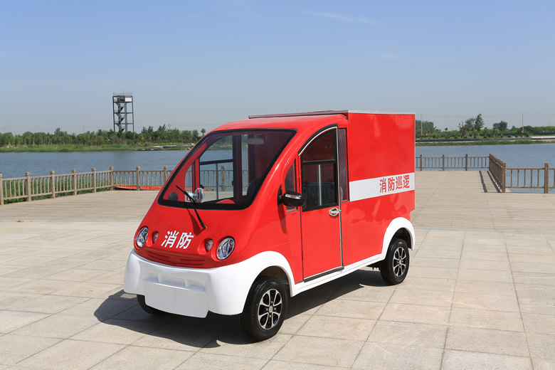 四轮电动消防车