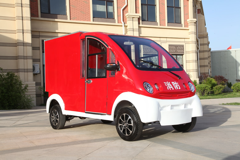 四轮电动消防车